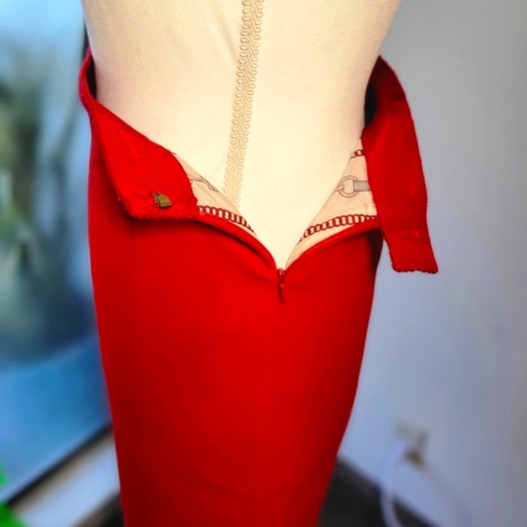 Tory Burch Red Skirt - Picture 3 of 6